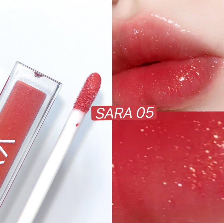 Tassel Light Mirror Lip Glaze Clear And Full Zera