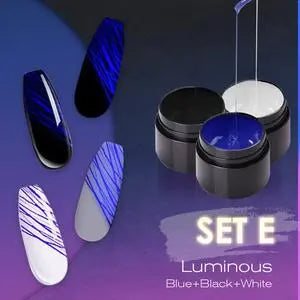 Manicure Luminous Nail Art Spider Nail Gel UV Nail Polish - Zera