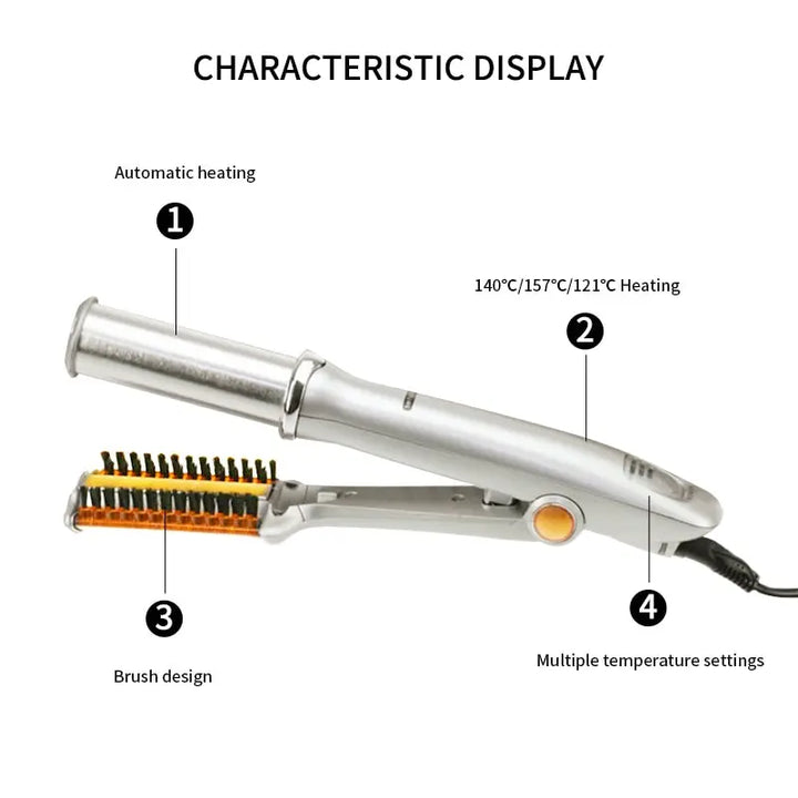 Transform Your Hairstyle - Discover the Benefits of our 2-Way Rotating Curling Iron