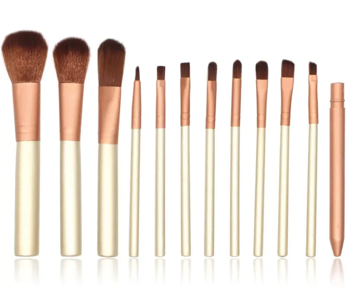 Makeup Brush Set Of 12 Makeup Tools - Zera