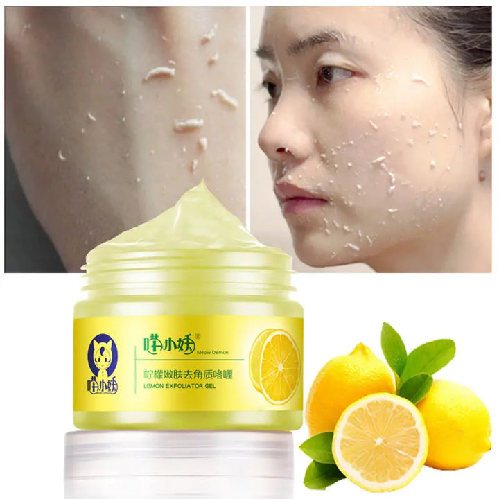 Lemon Cutin Gel Dead Skin Cleaning Pore Facial General Scrub - Zera