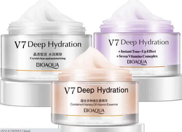 Crystal Clear And Moisturizing V7 Makeup Cream Moisturizing And Brightening The Complexion - BEAUTIRON