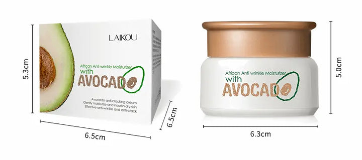 Close-Up of Avocado Extract in Cream