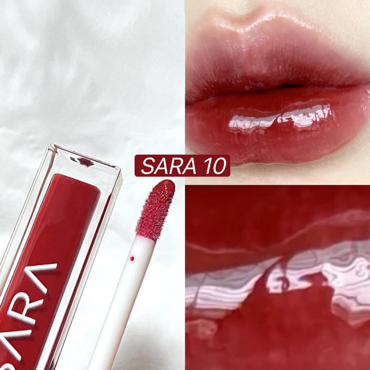 Tassel Light Mirror Lip Glaze Clear And Full Zera