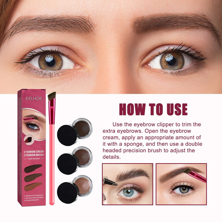 Portable Multi-function Eyebrow Brush Set - BEAUTIRON