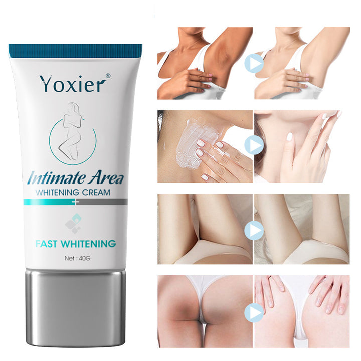 Intimate Area Whitening Cream Brighten Repair Armpit Elbow Buttocks Moisturizing Nourish Nicotinamide Body Skin Care Zera