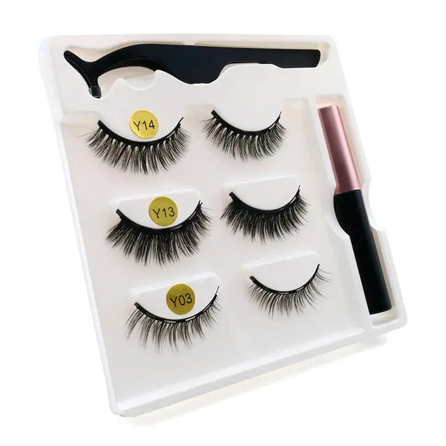 Everyday Elegance with 3D Lashes