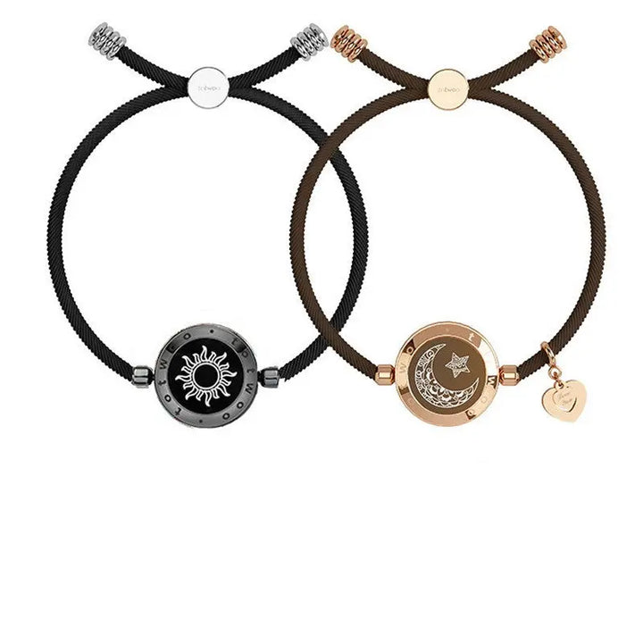 Sun-Moon Smart Sensing Couple Bracelet - BEAUTIRON