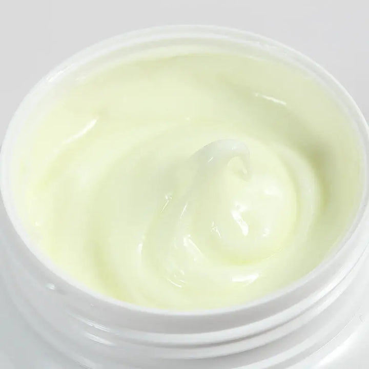 Applying Avocado Cream to Dry Hands