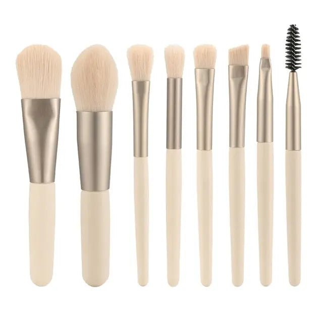 Makeup Brushes Set Components