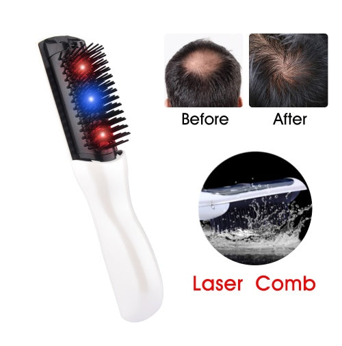 Infrared Ray Growth Laser Hair Comb Massage Equipment Hair Brush Massager Laser Anti Hair Loss Electric Vibration Hairbrush S46 Zera