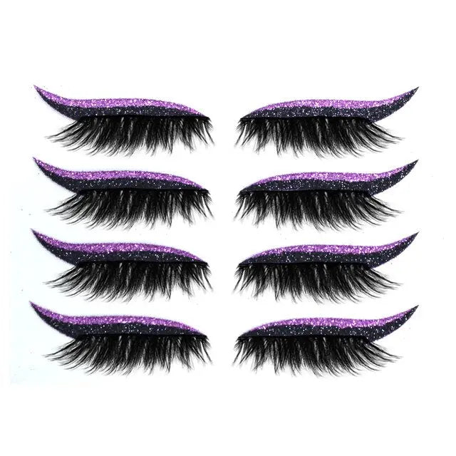 Eyeliner Eyelashes Set - Zera