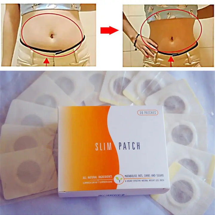 Navel Belly Button Patch Slimming Patch Abdomen Magnetic Detox Sticker - Zera