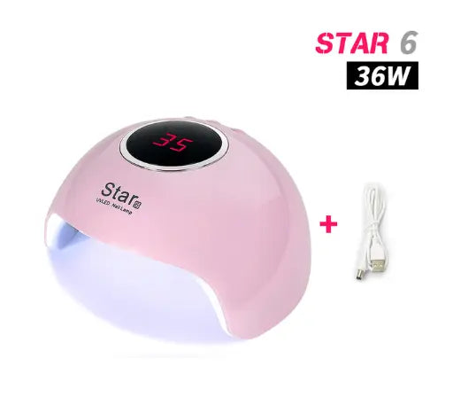 Nail Lamp Is Used For Nail Polish Dry Gel Ice Polishing Lamp - Zera