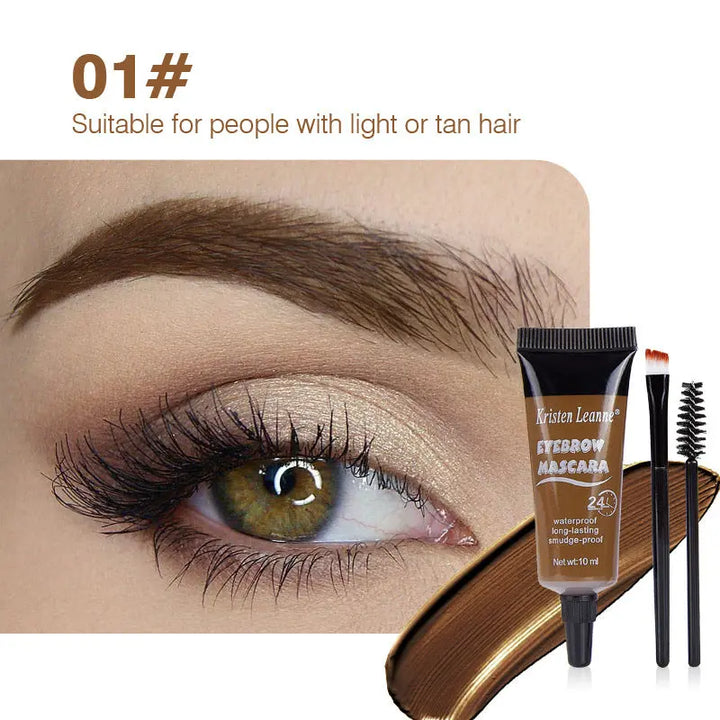 Eyebrow Gel 24 Hours Waterproof And Non-smudge Stereotypes Zera