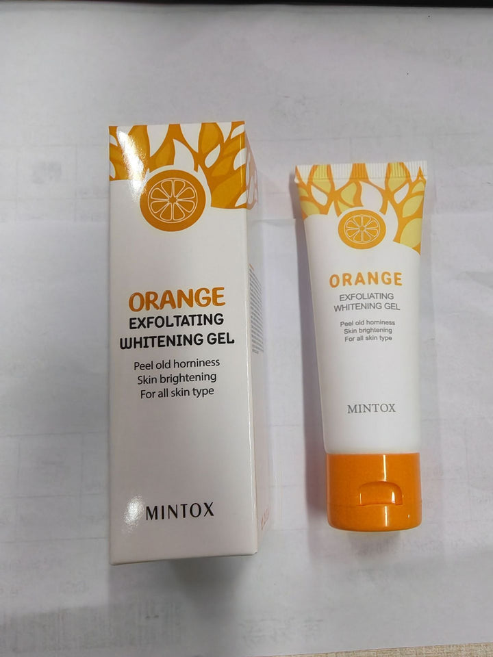 Orange Exfoliating Cleansing Pore Brightening Whitening Gel Zera