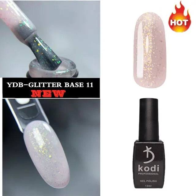 The Secret to Stunning Nails - 2 in 1 Glitter Base