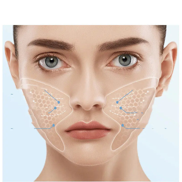 Microcrystal Texture Stickers Eliminate Lifting And Tightening Anti-wrinkle Light Fine Lines Facial Mask - BEAUTIRON