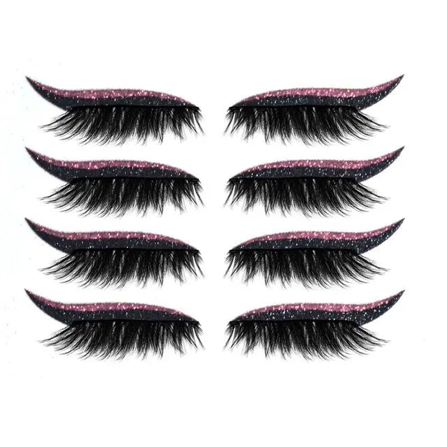 Eyeliner Eyelashes Set - Zera