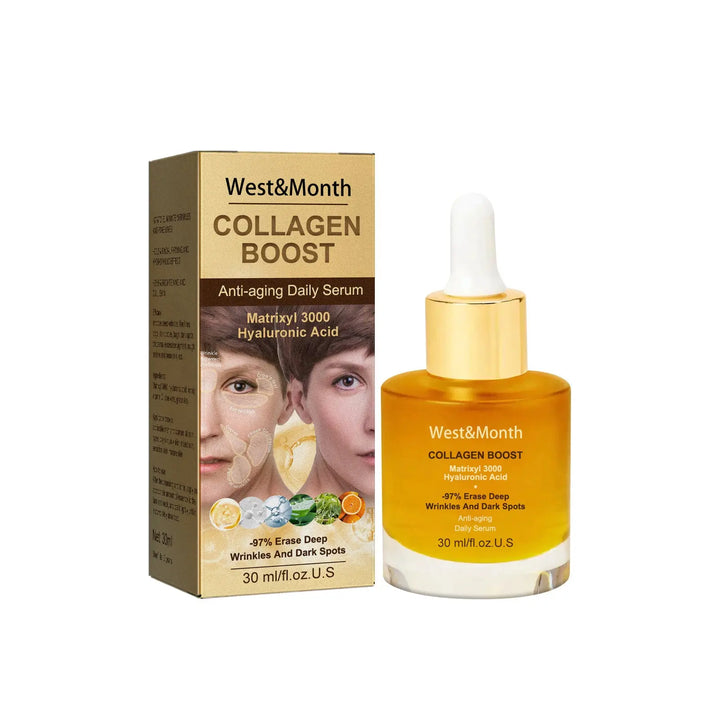 Collagen Anti-wrinkle Serum Lightens Spots Hydrates And Moisturizes Zera