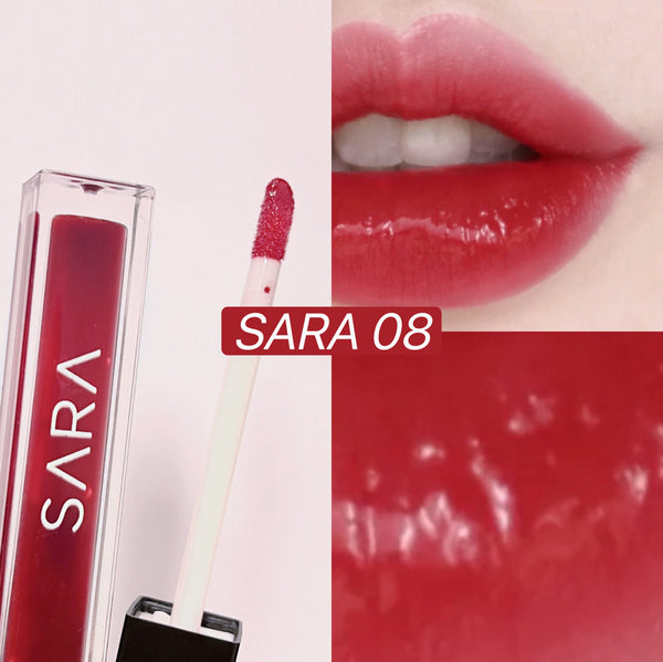 Tassel Light Mirror Lip Glaze Clear And Full Zera