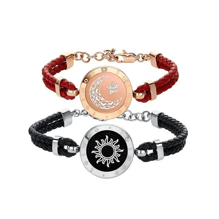 Sun-Moon Smart Sensing Couple Bracelet - BEAUTIRON