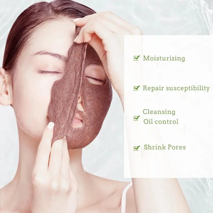 Natural Algae Seed Seaweed Mask for Whitening Peeling Mask Nano Pure Pearl Powder Shrink Pores Anti Acne Female Beauty Skin Care - BEAUTIRON