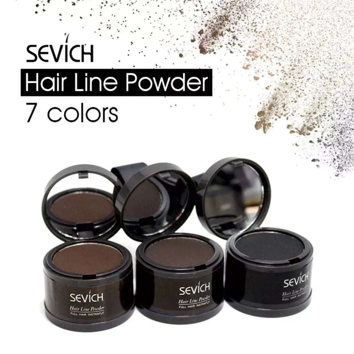 1PC Hairline Repair Filling Powder With Puff Sevich Fluffy Thin Powder Pang Line Shadow Powder Forehead Hair Makeup Concealer - BEAUTIRON