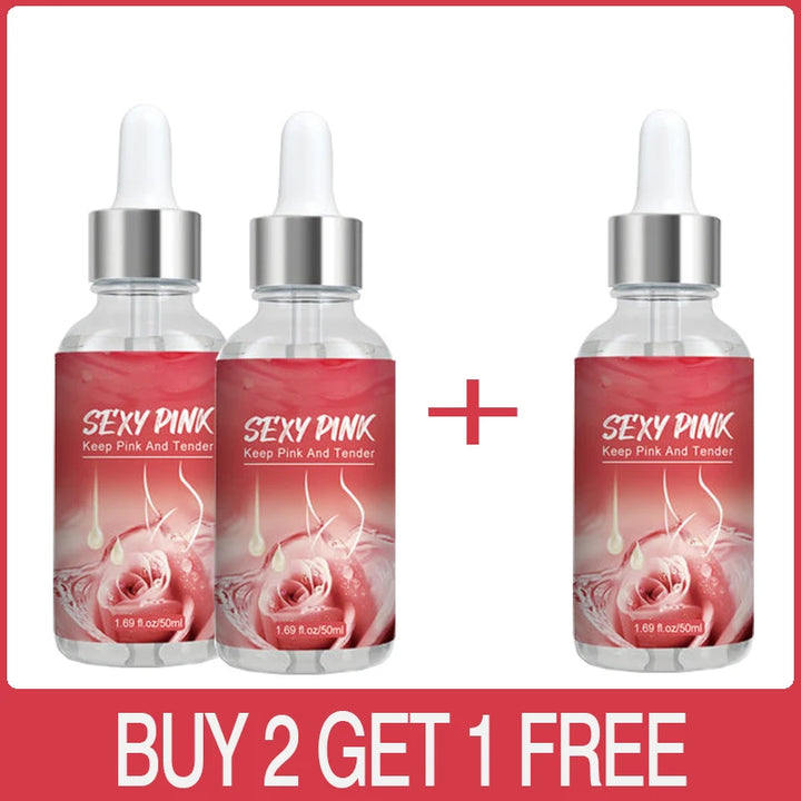 Pink Sexy Women Essence For Lip Areolas Private Parts Tender Remove Intimate Melanin Skin Care Whitening Dark Spot Body Serum BEAUTIRON