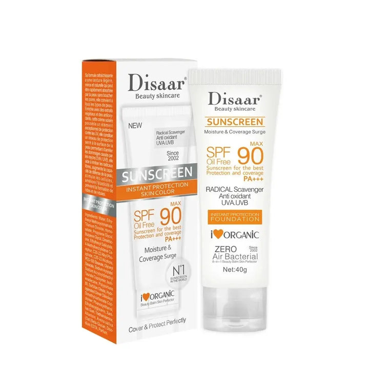 Disaar SPF 90 Facial Body Sunscreen Whitening Sun Cream Sunblock Skin Protective Cream Anti-Aging Oil-control Moisturizing - BEAUTIRON