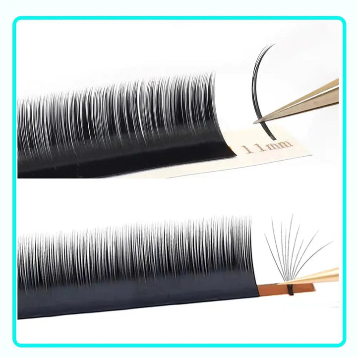 Camellia False Eyelash Extension Natural Soft Auto Fan Bloom Magnetic Easy Fanning Individual Lashes Faux Mink Silk Fake Lashes - BEAUTIRON