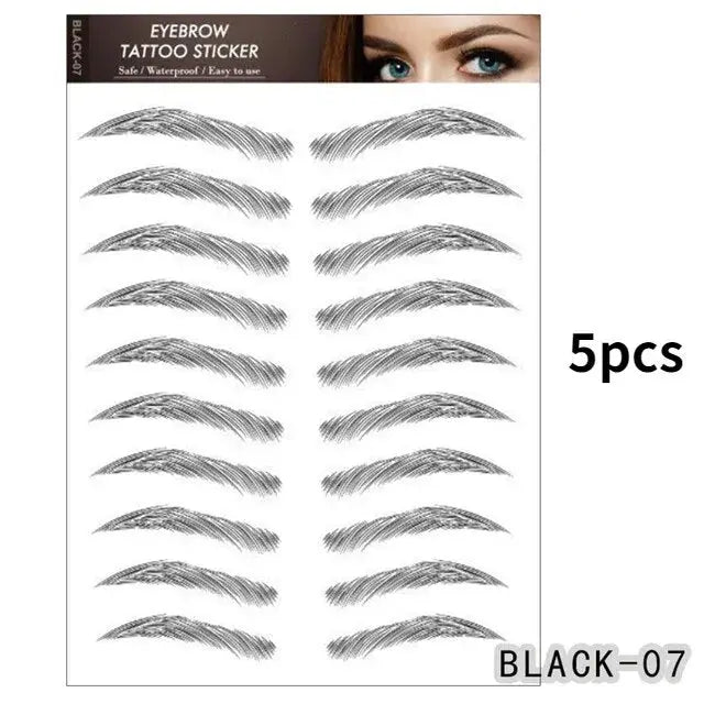 Long-Lasting Benefit of 6D Eyebrow Enhancer Stickers
