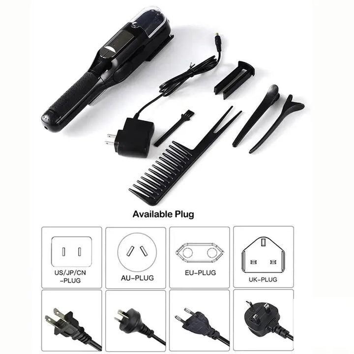 Hair ends Trimmer Split Remover Dry Damaged Brittle Professional Automatic Trim Split for Women Cordless Hair cutting machine - BEAUTIRON