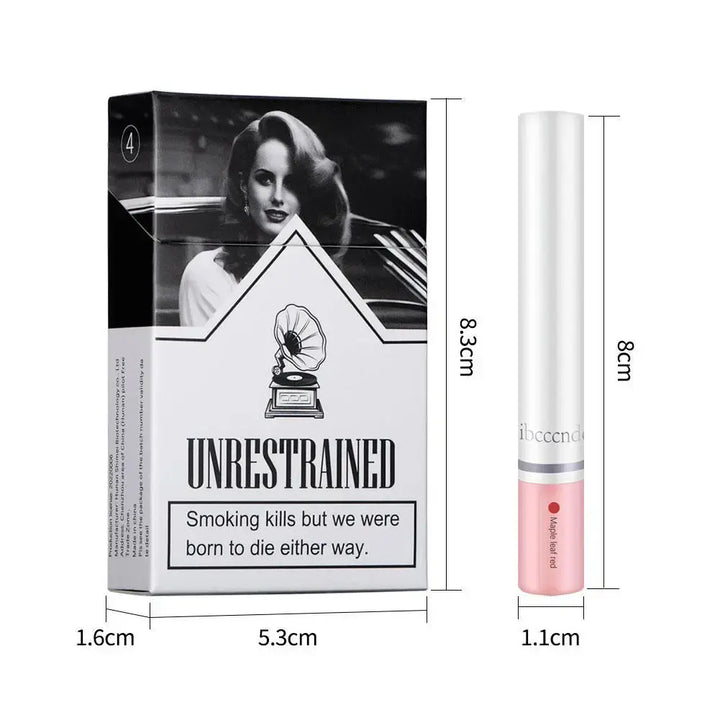 Unveil Your Beauty: Creative Cigarette Lipstick Set - 4 Color Matte Lip Gloss for Long-Lasting Glamour - BEAUTIRON