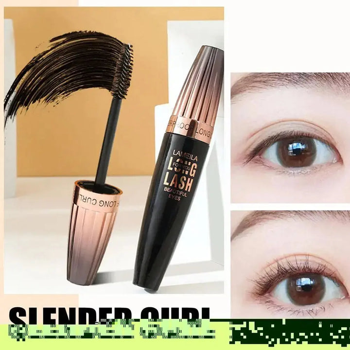 Mascara Waterproof Long Lasting Extension Eyelashes Mascara Eyelash Lengthening Curling Black Makeup Drop Cosmetic Shipping N2Z3 - BEAUTIRON