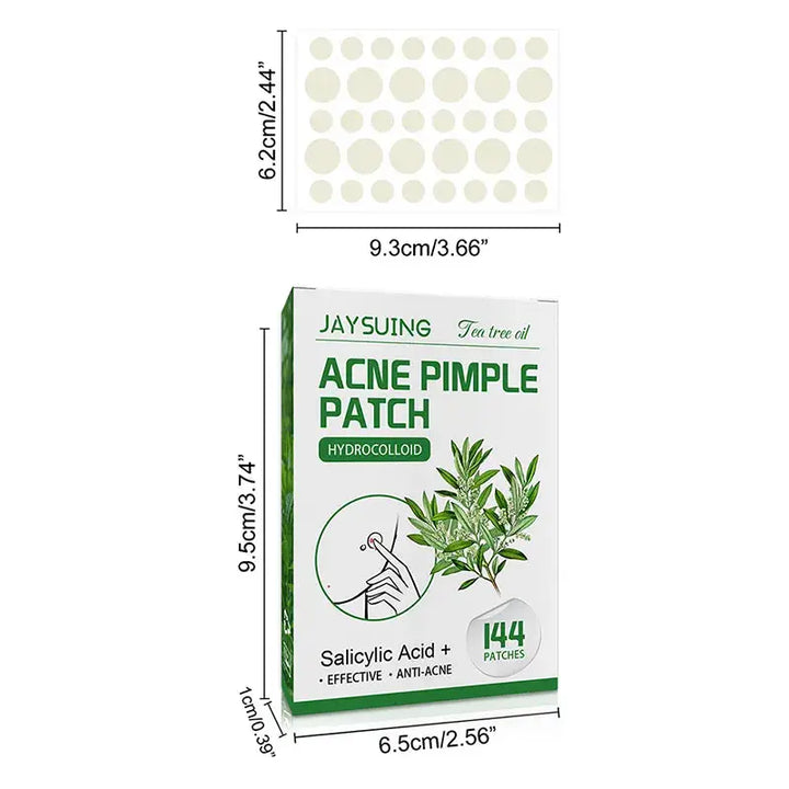 144 Patches Acne Pimple Patch Face Invisible Stickers Quick Effect Treatment Removing Patches Beauty Acne Tools Face Skin Care - BEAUTIRON