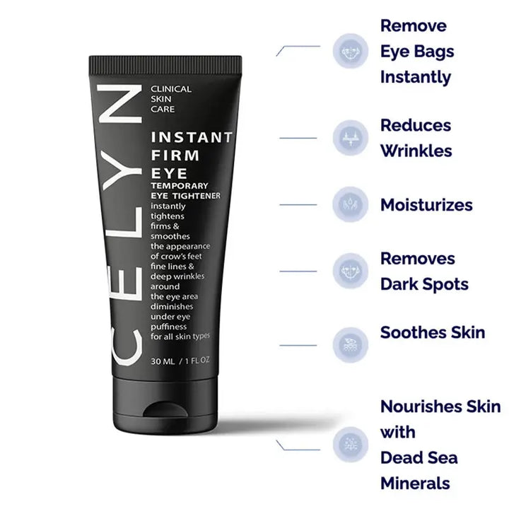 30ml CËLYN Instant Firm Eye Cream Eye Lifting Eye Bag Removal Wrinkle Removal Dark Circle Remover Eyes Skin Beauty Care - BEAUTIRON