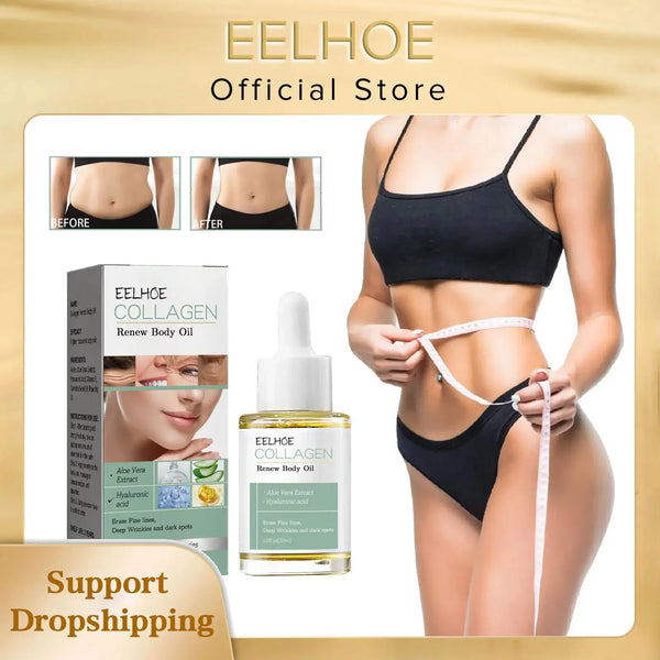 Collagen Lifting Oil Slim Leg Breast Tightening Hip Lift up Cellulite Remover Tummy Waist Firming Weight Loss Body Slimming Oil - BEAUTIRON