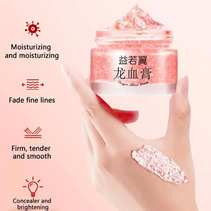 50g Dragon Blood Essence Gel Anti Wrinkle Moisturizing Face Cream Tighten Nourish Placenta Face Cream Repair Brighten Skin Tone - BEAUTIRON