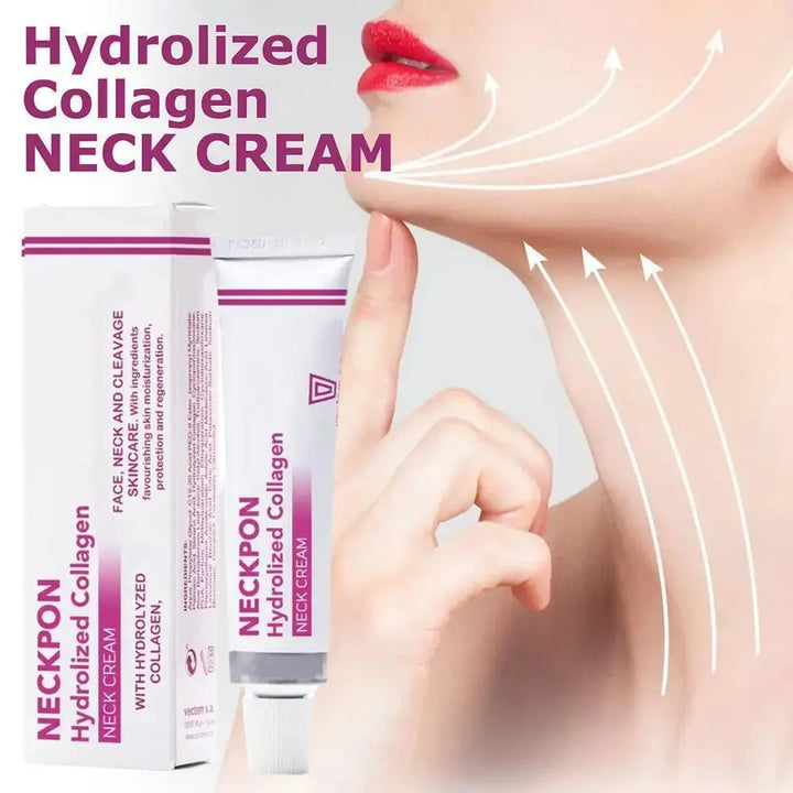 Neckpon Hydrolized Collagen Neck Cream For Face Neck Cleavage Skincare Cream With Hydrolized Collagen Vera Anti-aging Cream X5J7 - BEAUTIRON