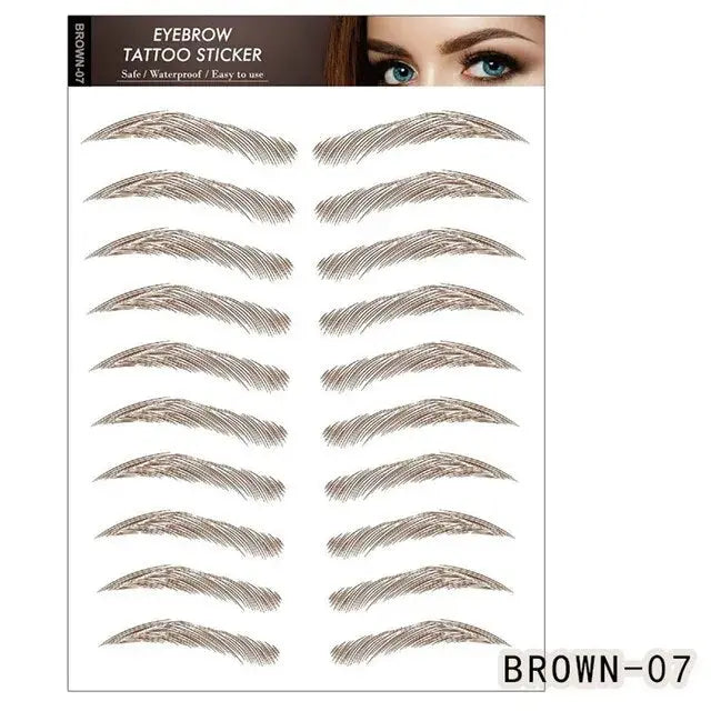 Achieve the Perfect Brow Look with One Unit Stickers
