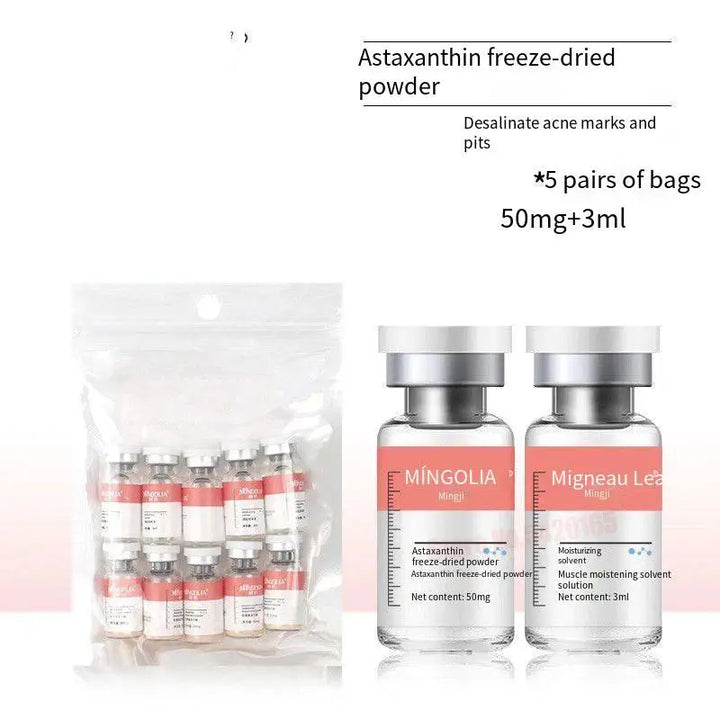 Astaxanthin Freeze-Dried Powder Peptide Tight Lifting Serum  Anti-Aging Wrinkle Essence Nicotinamide Korean Skincare Products - BEAUTIRON