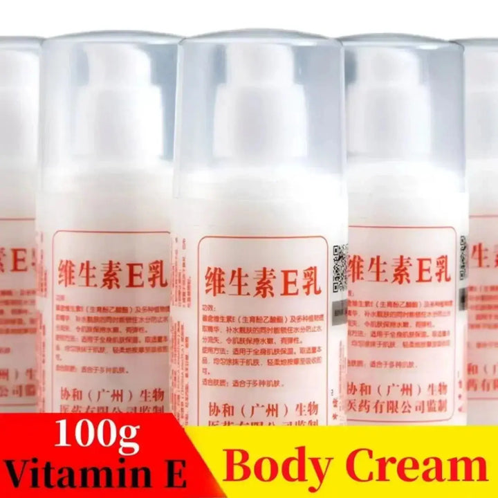 Vitamin E Body Cream Moisturizing Whitening Skin Care Natural Phytorepair Essence Nourishing Milk Face Protection Neck bleaching - BEAUTIRON