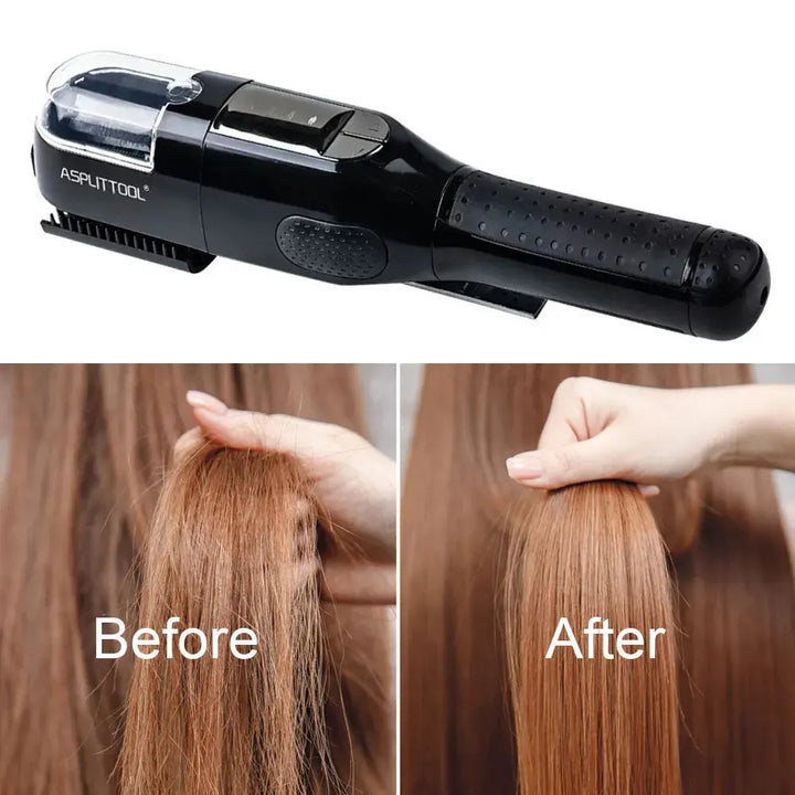 Hair ends Trimmer Split Remover Dry Damaged Brittle Professional Automatic Trim Split for Women Cordless Hair cutting machine - BEAUTIRON