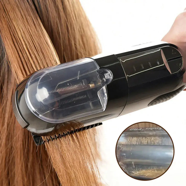 Hair ends Trimmer Split Remover Dry Damaged Brittle Professional Automatic Trim Split for Women Cordless Hair cutting machine - BEAUTIRON