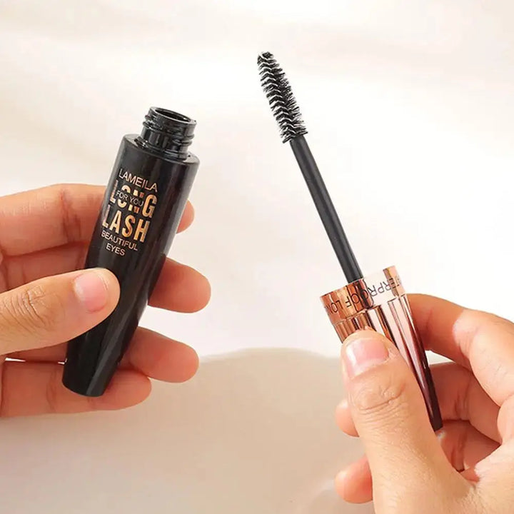 Mascara Waterproof Long Lasting Extension Eyelashes Mascara Eyelash Lengthening Curling Black Makeup Drop Cosmetic Shipping N2Z3 - BEAUTIRON