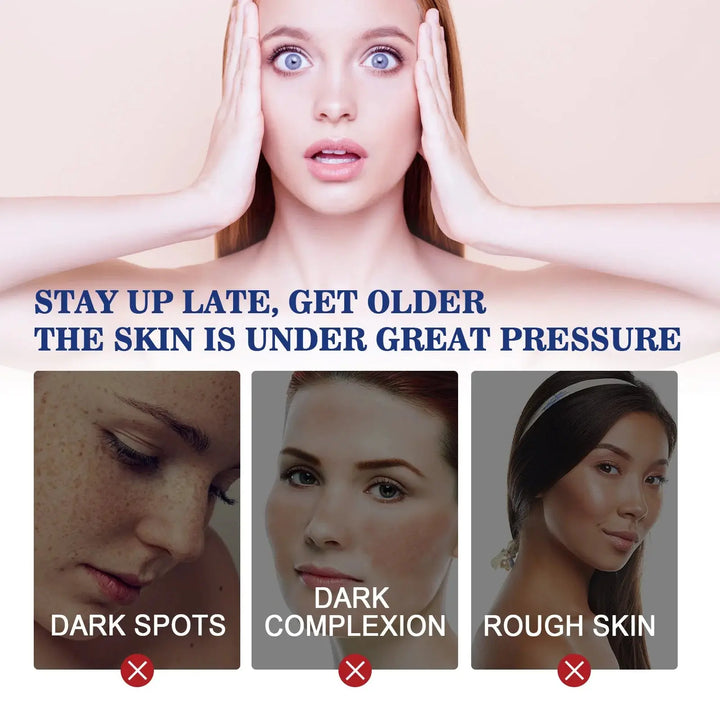Effective Whitening Serum Remove Dark Spots Freckle Essence Anti-Aging Niacinamide Fade Pigmentation Melasma Brighten Skin Care - BEAUTIRON