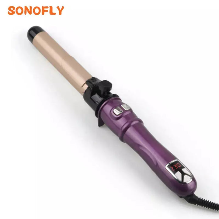 SONOFLY 28mm 32mm Electricity Hair Curler Automatic Rotation Hair Curl Irons With LCD  Temperature Control 100℃ To 230℃ JF-192 - BEAUTIRON