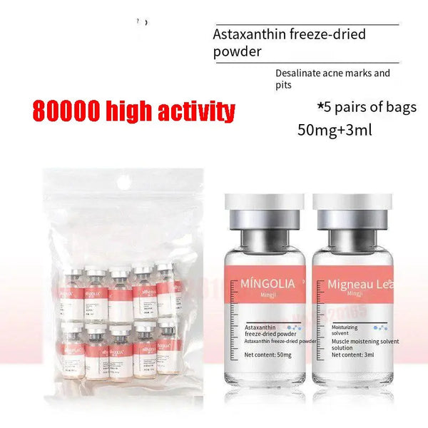 Astaxanthin Freeze-Dried Powder Peptide Tight Lifting Serum  Anti-Aging Wrinkle Essence Nicotinamide Korean Skincare Products - BEAUTIRON