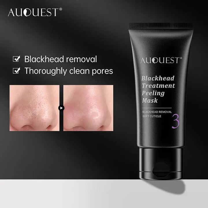 AUQUEST Blackhead Remover Black Dots Facial Masks NoseBamboo Charcoal Point Pimple Anti Acne Spot Face Skin Care Beauty Health - BEAUTIRON